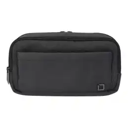 DICOTA Accessories Pouch STYLE - Étui pour accessoires mobiles - polyester 600D - noir (D31495)_3